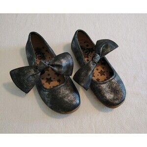 Livie & Luca Black Dress Shoes with Bow
